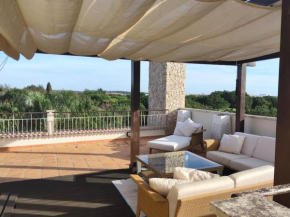 Spacious Vilamoura apartment with top terrace Barbeque with pool